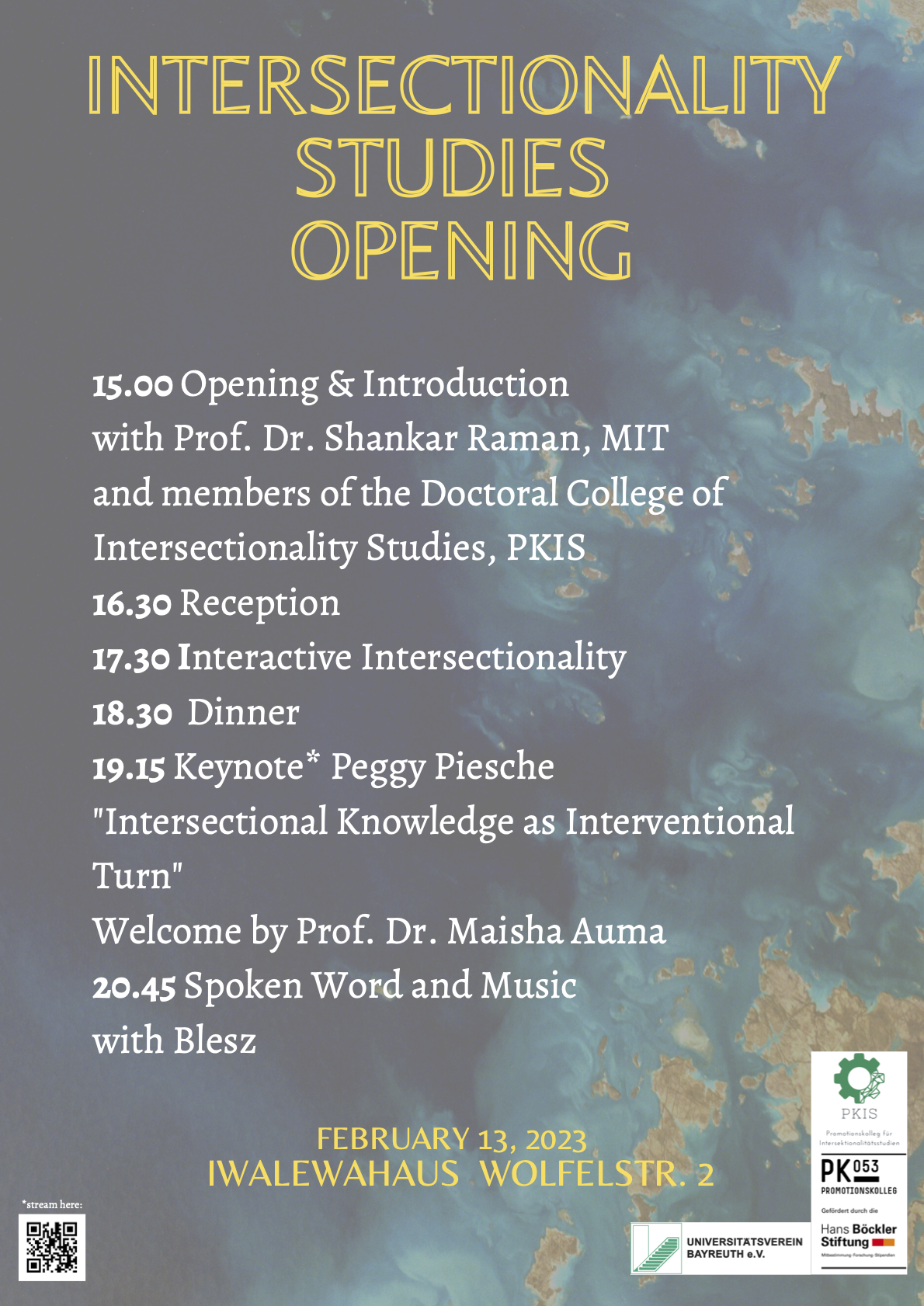 Poster Opening Event